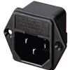 SPINA ALIMENTAZIONE MONACOR AAC-150PF DA PANNELLO CON PORTAFUSIBILI SPINA CEE/IEC